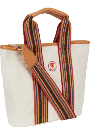 Gallo Femme, Sacs, Multicolore, Taille: ONE Size Sac fourre-tout mini blanc pour femmes en toile de coton de couleur unie