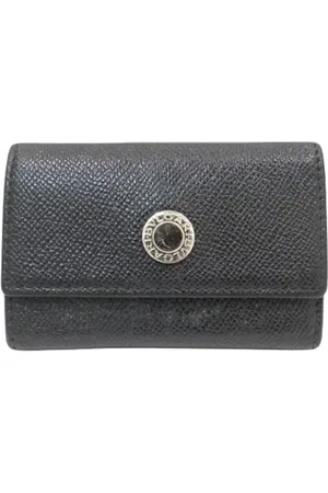 Bvlgari Homme, Pre-owned, Noir, Taille: ONE Size Pre-owned Cuir porte-cls
