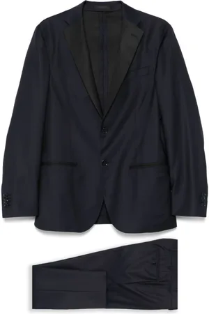 corneliani Homme, Costumes, Bleu, Taille: M Costume Bleu Style Élégant
