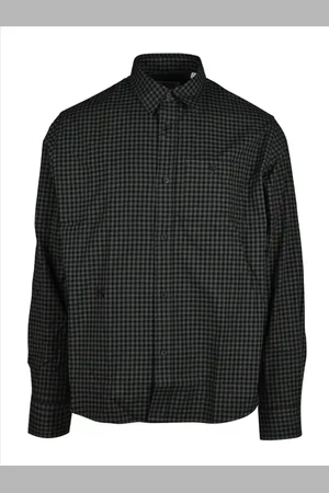 Kenzo Homme, Chemises, Gris, Taille: S Chemise à Carreaux Style Classique Manches Longues