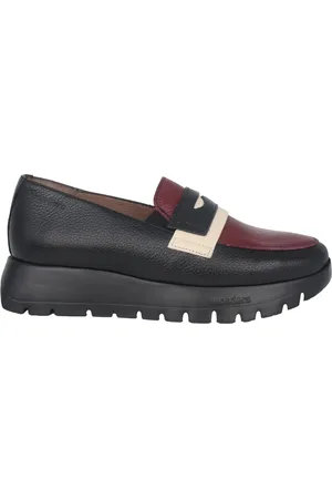 Wonders Femme, Chaussures, Noir, Taille: 41 EU Mocassins noirs pour femmes - Légers Élégants