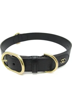 Gucci Femme, Pre-owned, Noir, Taille: ONE Size Pre-owned Cuir ceintures