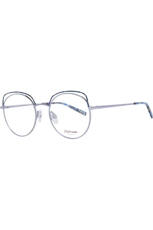ANA HICKMANN Femme, Accessoires, Violet, Taille: ONE Size Montures Optiques Rondes Violettes pour Femmes