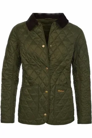 Barbour Femme, Vestes, Vert, Taille: 40 FR Veste matelassée Annandal en Olive Foncé