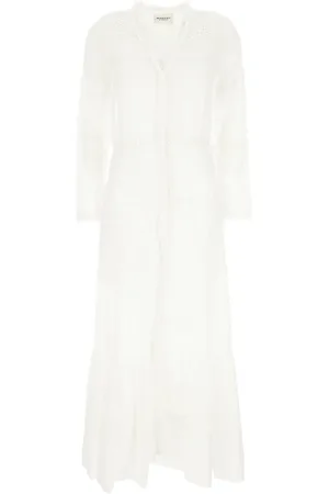 Isabel Marant Femme, Robes, Blanc, Taille: 38 FR Robes élégantes pour toutes occasions