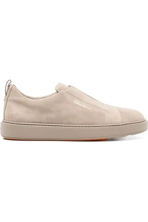 santoni Homme, Chaussures, Brun, Taille: 43 1/2 EU Baskets Tendance pour Style Moderne