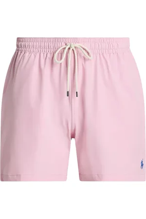 Ralph Lauren Homme, Maillots de bain, Rose, Taille: L Costume Slim Fit Traveler