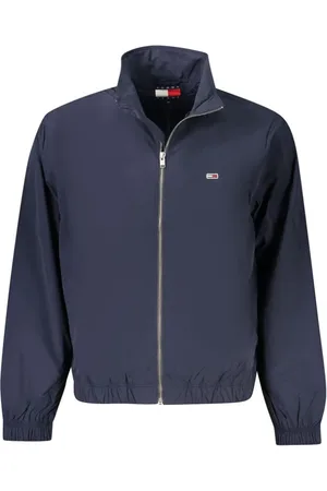 Tommy Hilfiger Homme, Vestes, Bleu, Taille: L Veste Homme en Polyester Bleu