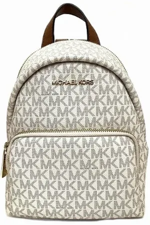 Michael Kors Femme, Pre-owned, Blanc, Taille: ONE Size Pre-owned Cuir sacs-dos