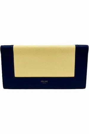 Céline Femme, Pre-owned, Bleu, Taille: ONE Size Pre-owned Cuir petite-maroquinerie