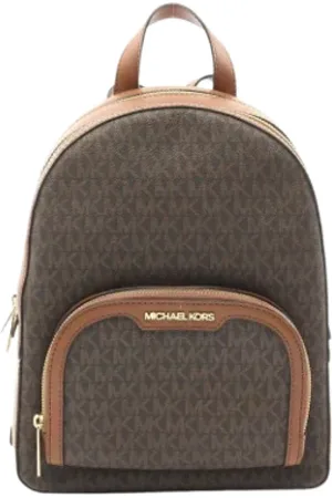 Michael Kors Femme, Pre-owned, Brun, Taille: ONE Size Pre-owned Coton sacs-dos