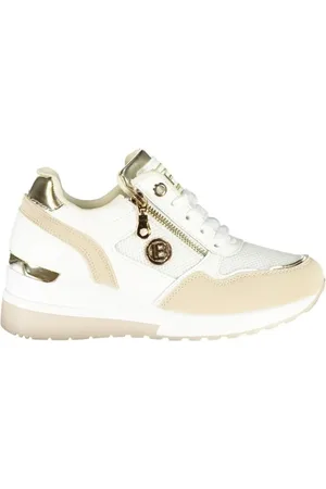 Laura Biagiotti Femme, Chaussures, , Taille: 38 EU Baskets Chic avec Fermeture Éclair et Finition en Nubuck