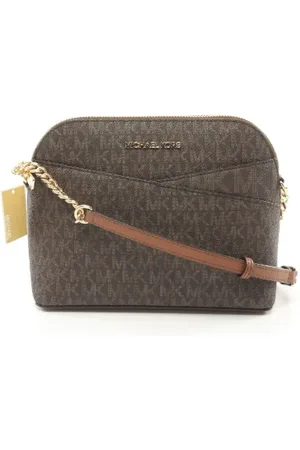 Michael Kors Femme, Pre-owned, Brun, Taille: ONE Size Pre-owned Cuir sacs-ports-paule