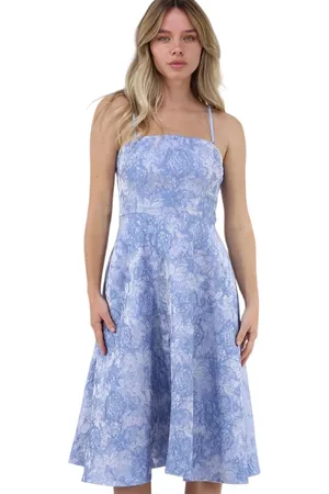 Liu Jo Femme, Robes, Bleu, Taille: 34 FR Mélange élégant de polyester et élasthanne