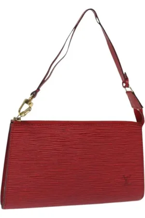 LOUIS VUITTON Femme, Pre-owned, Rouge, Taille: ONE Size Pre-owned Cuir trousses-de-toilette