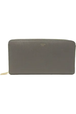 Céline Femme, Pre-owned, Gris, Taille: ONE Size Pre-owned Cuir petite-maroquinerie