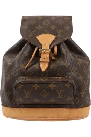 LOUIS VUITTON Femme, Pre-owned, Brun, Taille: ONE Size Pre-owned Cuir sacs-dos