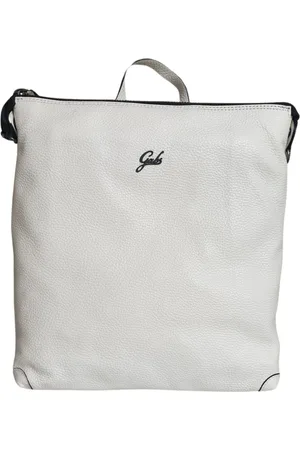 Gabs Femme, Sacs, Blanc, Taille: ONE Size Sac à dos en cuir noir Icon