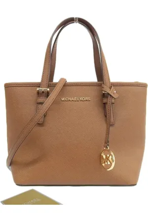 Michael Kors Femme, Pre-owned, Brun, Taille: ONE Size Pre-owned Cuir cabas