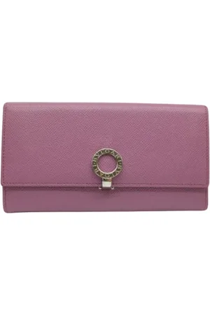 Bvlgari Femme, Pre-owned, Violet, Taille: ONE Size Pre-owned Cuir petite-maroquinerie