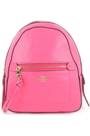 Coach Femme, Pre-owned, Rose, Taille: ONE Size Pre-owned Cuir sacs-dos
