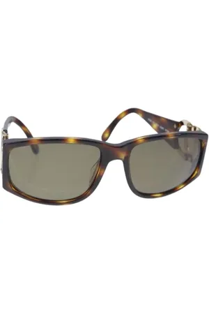 CHANEL Femme, Pre-owned, Brun, Taille: ONE Size Pre-owned Plastique lunettes-de-soleil