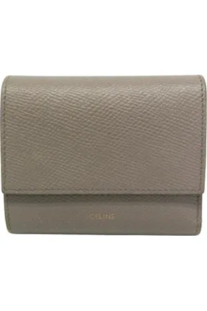 Céline Femme, Pre-owned, Gris, Taille: ONE Size Pre-owned Cuir petite-maroquinerie