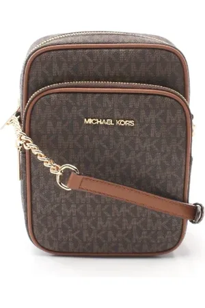Michael Kors Femme, Pre-owned, Brun, Taille: ONE Size Pre-owned Toile sacs-ports-paule
