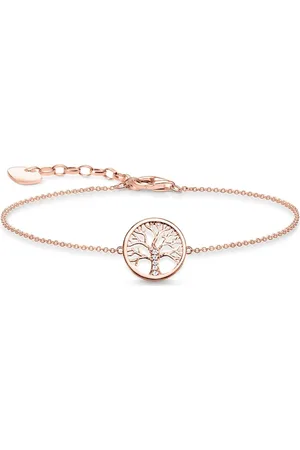 Thomas Sabo Femme, Accessoires, Multicolore, Taille: ONE Size Bracelet Femme Or Rose Arbre De L
