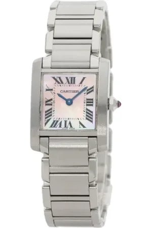 Cartier Femme, Pre-owned, Rose, Taille: ONE Size Pre-owned Verre montres