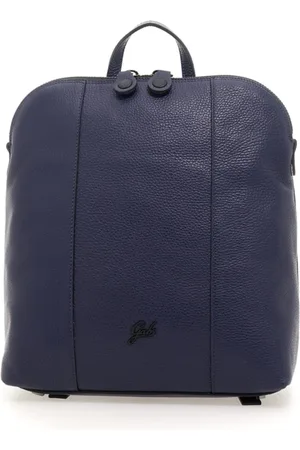 Gabs Femme, Sacs, Bleu, Taille: ONE Size Sac à Dos en Cuir Martelé Noir