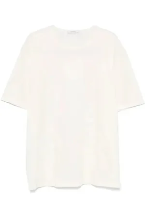 LEMAIRE Homme, Tops, , Taille: M T-shirt Blanc Style Décontracté
