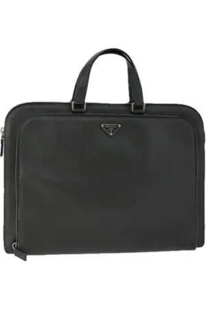 Prada Femme, Pre-owned, Brun, Taille: ONE Size Pre-owned Cuir sacs-main