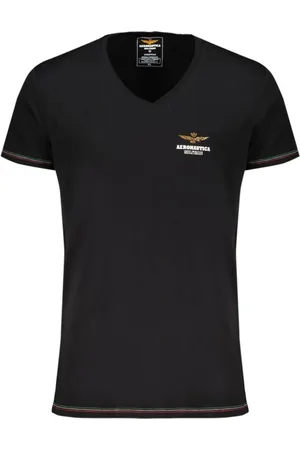 Aeronautica Militare Homme, Tops, Noir, Taille: 2XL Sous-vêtements en Coton Noir avec Imprimé Élégant