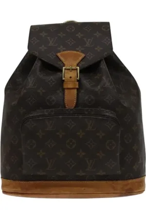 LOUIS VUITTON Femme, Pre-owned, Brun, Taille: ONE Size Pre-owned Toile sacs-dos