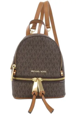 Michael Kors Femme, Pre-owned, Brun, Taille: ONE Size Pre-owned Toile sacs-dos