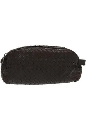 Bottega Veneta Unisex, Pre-owned, Brun, Taille: ONE Size Pre-owned Cuir pochettes-minaudieres