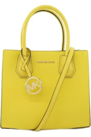 Michael Kors Femme, Pre-owned, Jaune, Taille: ONE Size Pre-owned Cuir sacs-main