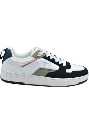 HARMONT&BLAINE Homme, Chaussures, Multicolore, Taille: 44 EU Chaussures Homme Lacées Bleu Blanc Ss25