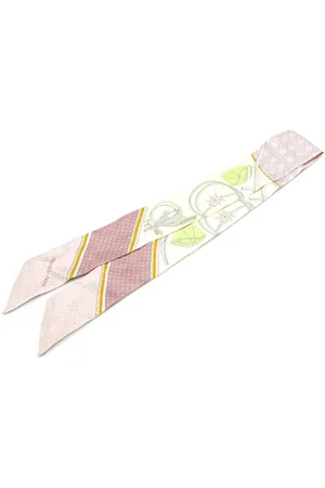 Hermès Femme, Pre-owned, Multicolore, Taille: ONE Size Pre-owned Soie foulards