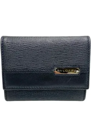 Bvlgari Homme, Pre-owned, Noir, Taille: ONE Size Pre-owned Cuir petite-maroquinerie