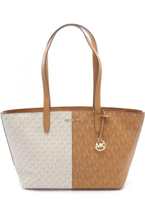 Michael Kors Femme, Pre-owned, Blanc, Taille: ONE Size Pre-owned Toile cabas