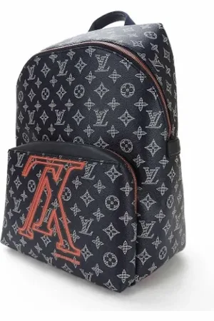 LOUIS VUITTON Homme, Pre-owned, Bleu, Taille: ONE Size Pre-owned Toile sacs-dos