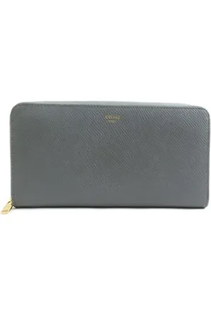Céline Femme, Pre-owned, Gris, Taille: ONE Size Pre-owned Cuir petite-maroquinerie