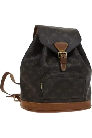 LOUIS VUITTON Femme, Pre-owned, Brun, Taille: ONE Size Pre-owned Toile sacs-dos