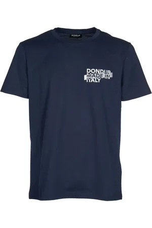 Dondup Homme, Tops, Bleu, Taille: S Collection de T-shirts et Polos élégants