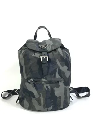 Prada Femme, Pre-owned, Vert, Taille: ONE Size Pre-owned Cuir sacs-prada