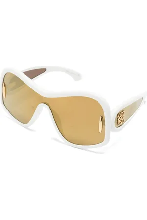 Loewe Femme, Accessoires, Blanc, Taille: ONE Size Lw40131I 25G Lunettes de soleil
