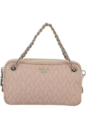Prada Femme, Pre-owned, Rose, Taille: ONE Size Pre-owned Tissu sacs-prada