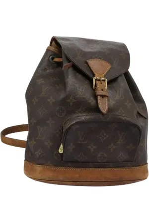 LOUIS VUITTON Femme, Pre-owned, Brun, Taille: ONE Size Pre-owned Toile sacs-dos